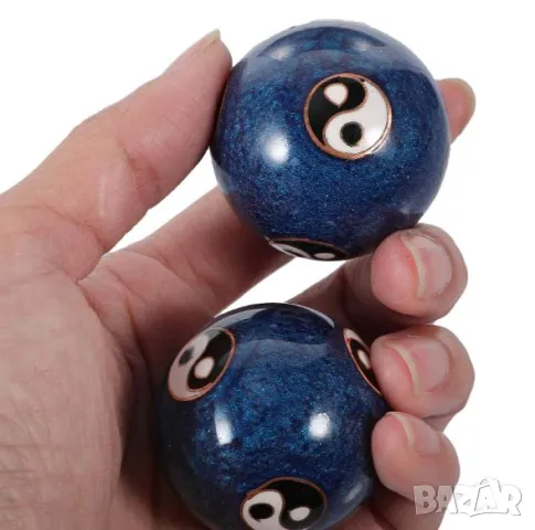 Оригинални Китайски Пеещи Топки Звънящи Топки за Mедитация Релаксация Терапевтично Премахване Стреса, снимка 8 - Други - 48477107