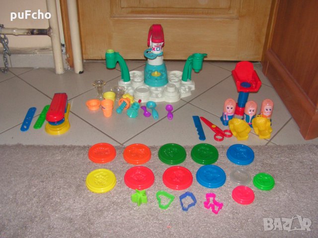 Сладоледена фабрика на Play-Doh + фризьорски салон и още