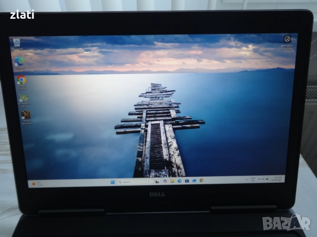 laptop Dell Precision 7510 i5-6300HQ 2.30GHz/RAM 16GB/SSD 256GB/ Radeon R9 M375X 2GB DDR5, снимка 3 - Лаптопи за работа - 52455907