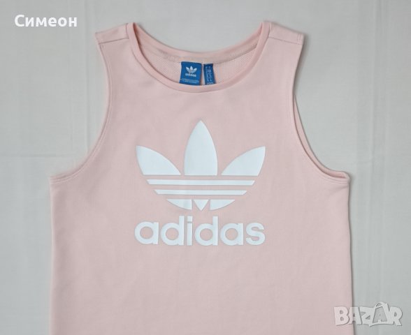 Adidas Originals Trefoil Tank оригинален потник S Адидас спорт рокля, снимка 2 - Спортни екипи - 44475108