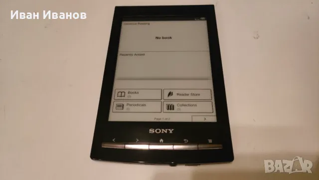 Четец за електронни книги reader sony PRS-T1, снимка 5 - Електронни четци - 47703149