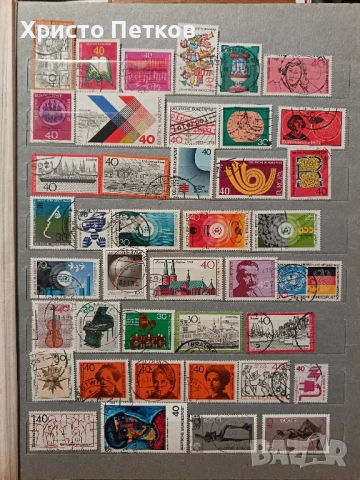 Класьор с пощенски марки. , снимка 2 - Филателия - 51008663