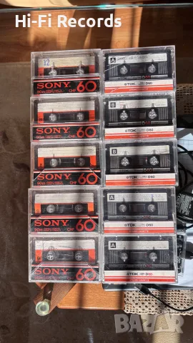 Аудио касети TDK & Sony