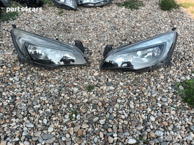 ляв и десен черен фар за опел астра ж 2009 - 2015 OPEL ASTRA J , снимка 7 - Части - 51293072