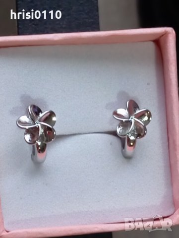 Нови сребърни обечки , снимка 3 - Обеци - 44443785