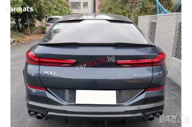 Спойлер за багажник за BMW X6 G06 (2020+) - черен гланц