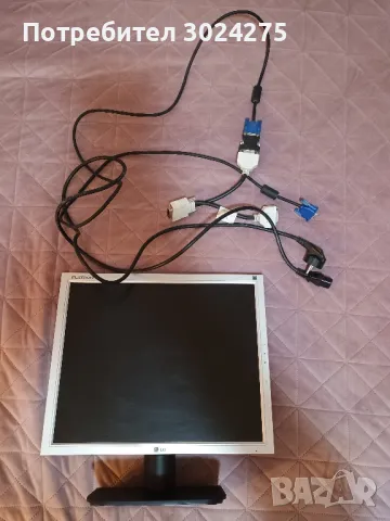 Монитор 17 инча, LG Flatron L1718S-SN, снимка 2 - Монитори - 48001833
