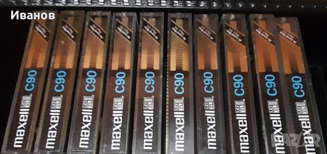 MAXELL / Златен / - 90 мин. - хром, снимка 3 - Аудио касети - 52277685