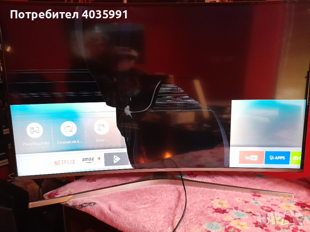Samsung UE49KU6672U със счупен дисплей, снимка 3 - Части и Платки - 44840505