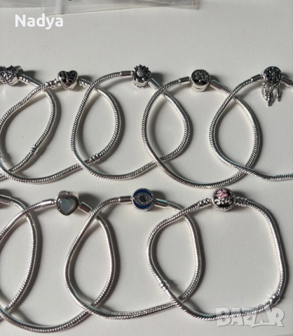 Гривни и талисмани Pandora, снимка 3 - Гривни - 53526584