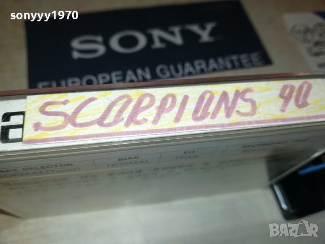 scorpions 90 maxell касета 2206230802, снимка 7 - Аудио касети - 41315885