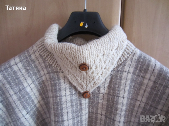  яке ИТАЛИЯ  ; пончо/пелерина/ ;кожух, снимка 8 - Якета - 30929155