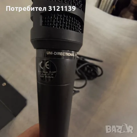Професионален динамичен микрофон от марката X-Ray, снимка 4 - Микрофони - 56060636