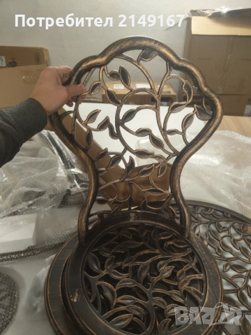 Градинска масичка  от алуминий , снимка 4 - Градински мебели, декорация  - 52336082