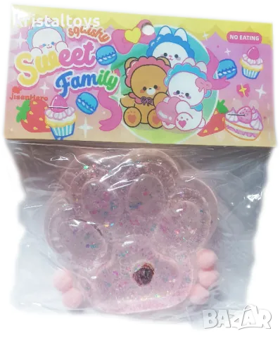 Скуиши SQUISHY голямо светещо брокат, снимка 3 - Други - 49615373