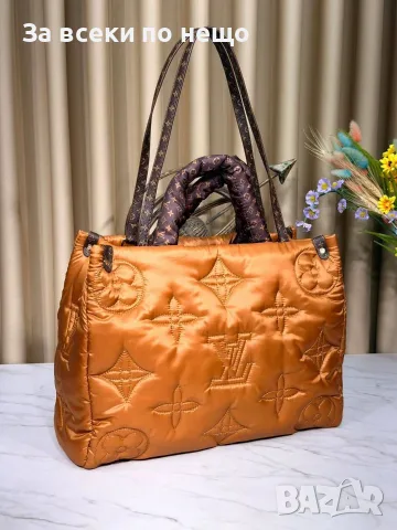 Louis Vuitton Стилна Капитонирана Дамска Чанта Тип Тоут С Монограм , снимка 6 - Чанти - 55931457
