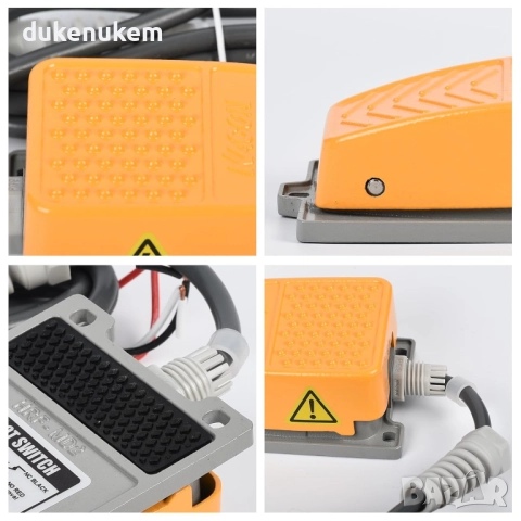 Метален педален превключвател – моментен, устойчив, IP54, снимка 6 - Други инструменти - 52694898