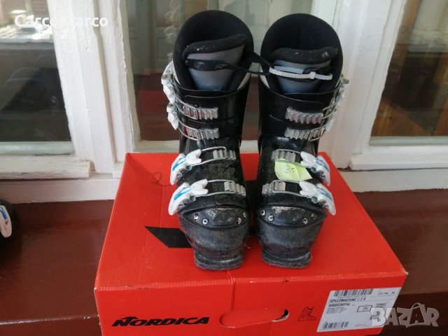 Детски Ски обувки 35 номер Нордика Nordika. Внос от Швейцария. Изпращаме с Еконт с опция преглед и т, снимка 2 - Зимни спортове - 35696071