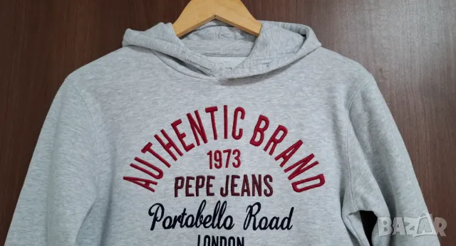PEPE JEANS Детски ватиран суичер 12-14 г, снимка 2 - Детски анцузи и суичери - 47644349