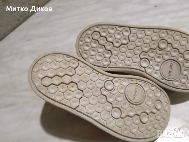 Детски маратонки Adidas №24 номер за момиче като нови с лепки, снимка 8 - Детски маратонки - 48513425
