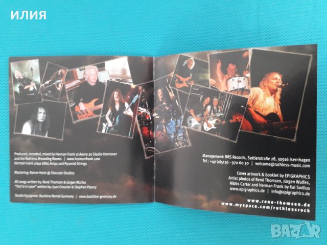 Thomsen(Týr,Wolfgang)- 2009- Let’s Get Ruthless(Heavy Metal), снимка 6 - CD дискове - 40992736