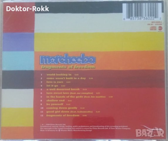 Morcheeba – Fragments Of Freedom (2000, CD) , снимка 2 - CD дискове - 42027604