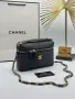Chanel Елегантна Дамска Чанта С Верижка И Златисти Детайли Различни Цветове Код SEM-805, снимка 9