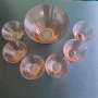 Комплект от 6+1 стъклени купички., снимка 4