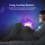 3D Galaxy Moon Lamp акумулаторна ЛЕД лампа с дистанционно, снимка 6