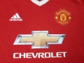 Adidas Manchester United - Оригинална мъжка футболна тениска размер M, снимка 7