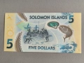 Банкнота - Соломонови острови - 5 долара UNC | 2019г., снимка 2
