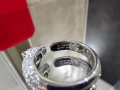 CARTIER Panthere de Cartier White Gold Paved Diamonds Дамски Пръстен, снимка 9