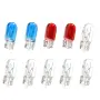 Комплект T10 крушки 12 V в три цвята 10 бр., снимка 1