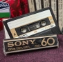 10 бр. аудио касети SONY FeCr 60 – TYPE I – нормална лента - TOP модел японски касети с рок музика, снимка 1