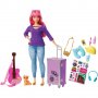 BARBIE I CAN BE TRAVEL Игрален комплект с кукла Дейзи FWV26, снимка 2