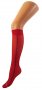 20DEN червени с черно фигурални чорапи немски Фибротекс три четвърти чорапи с фигури, снимка 1 - Дамски чорапи - 6313235