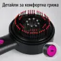 Електрически масажор за скалп с резервоар и червена светлина, снимка 7