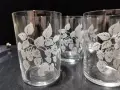 стъклени чаши за стакани подстакани , снимка 2