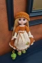 Плетена кукла "Малката кибритопродавачка", снимка 2