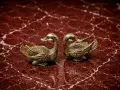МИНИАТЮРЕН ВИНТИДЖ КОМПЛЕКТ – ДВЕ ДЕКОРАТИВНИ ПАТЕТА 🦆, снимка 1