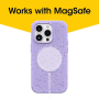 OtterBox Калъф с MagSafe за iPhone 14 Pro, удароустойчив, ултратънък, Mardi Gras, снимка 2