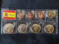 Испания 2023 - Евро Сет - комплектна серия от 1 цент до 2 евро , 8 монети