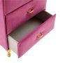 Органайзер за бижута, Fuchsia Velvet, 15x9x19.5cм, Циклама, снимка 2