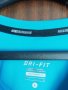 Nike Miler Dri-Fit оригинална тениска фланелка дълъг ръкав синя мъжка размер L блуза, снимка 3