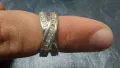 Сребърен дамски пръстен , снимка 3
