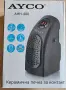 Компактна керамична печка за контакт AYCO AHH-400 (400W) – с LED дисплей и таймер, снимка 1