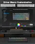Чисто нова безжична механична клавиатура AULA F75 Pro (RGB / Hot-Swap / 75%)  , снимка 8