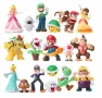 18 бр Супер Марио Super Mario приятели пластмасови фигурки PVC за игра и украса торта топер играчки, снимка 2