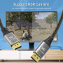 CABLEDECONN 10M 8K 1.4 DisplayPort кабел 8K @ 60Hz 4K @ 144Hz Високоскоростен HDCP 3D,32,4Gb/s- 10 м, снимка 7