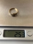 Златен пръстен 14к 2.53гр 55р-р , снимка 7